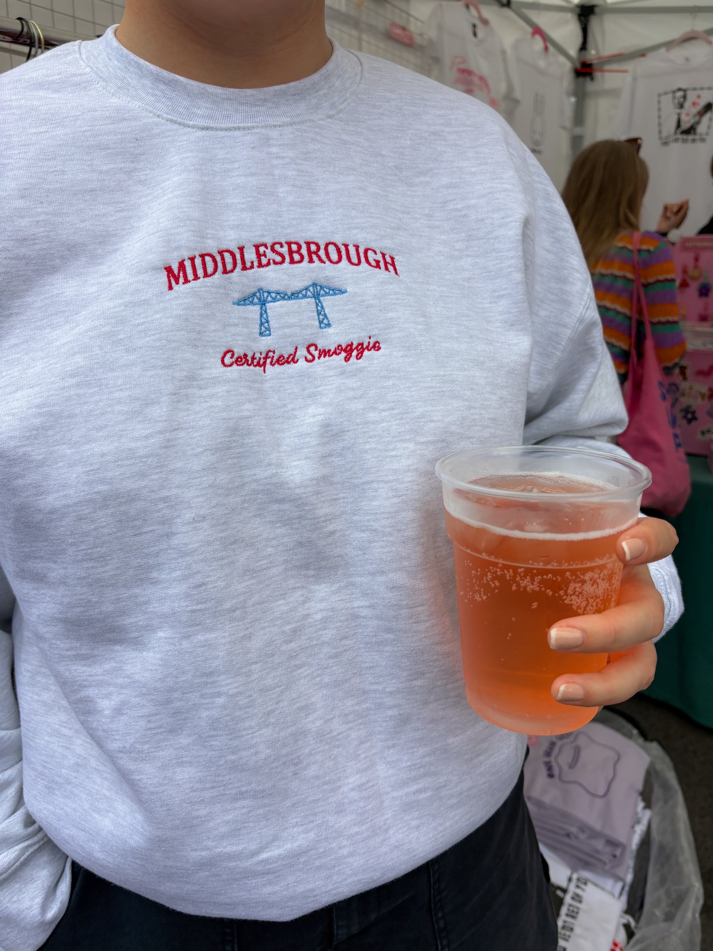 Middlesbrough Certified Smoggie Embroidered Unisex Sweatshirt