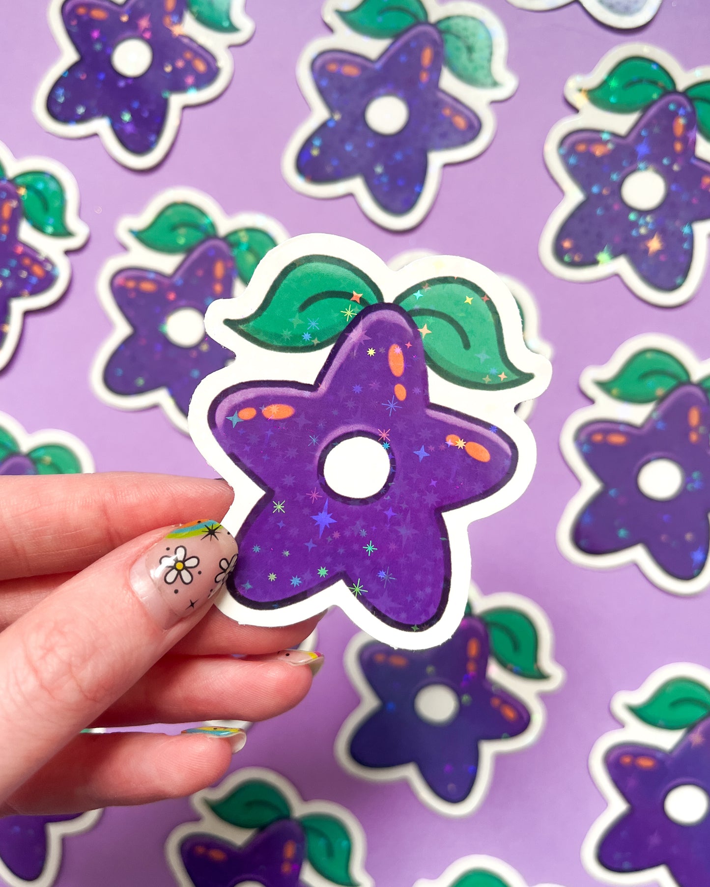 Stardew Valley Stardrop Holographic Vinyl Sticker
