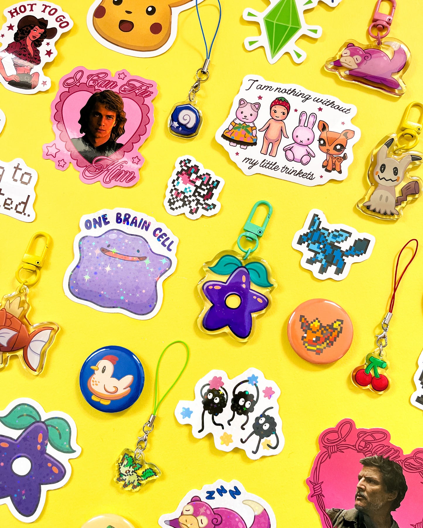 Ditto Pokemon Holographic Vinyl Sticker