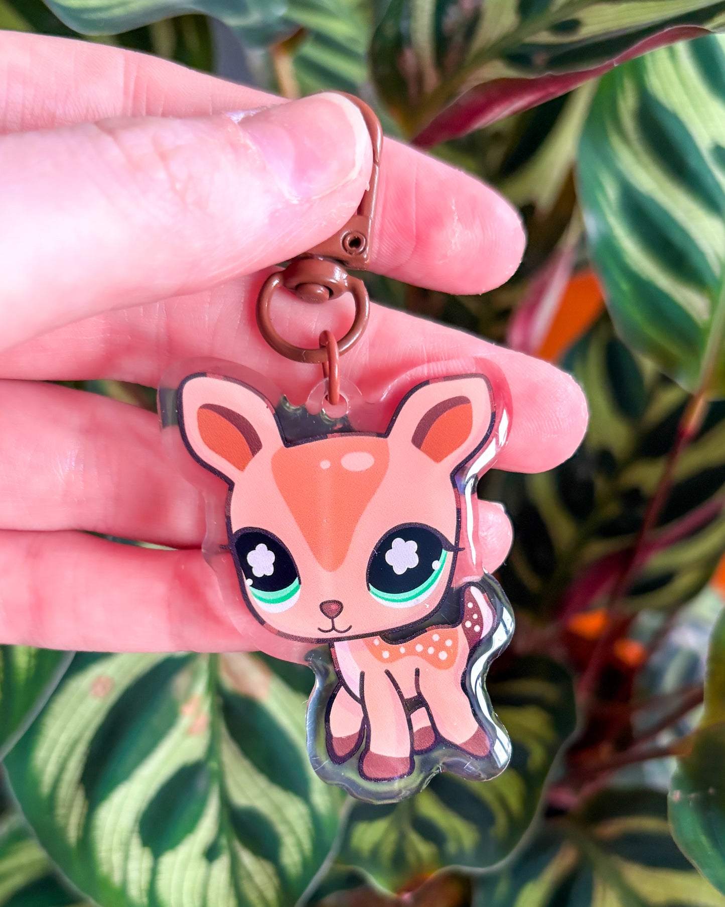 Deer Trinket Keyring