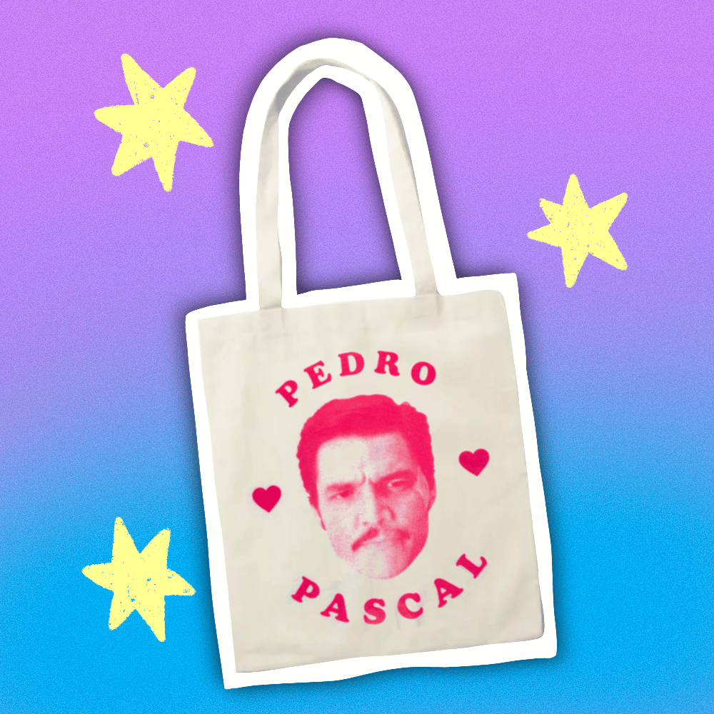 Pedro Pascal Tote Bag