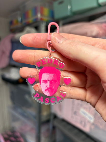 Pedro Pascal Keyring