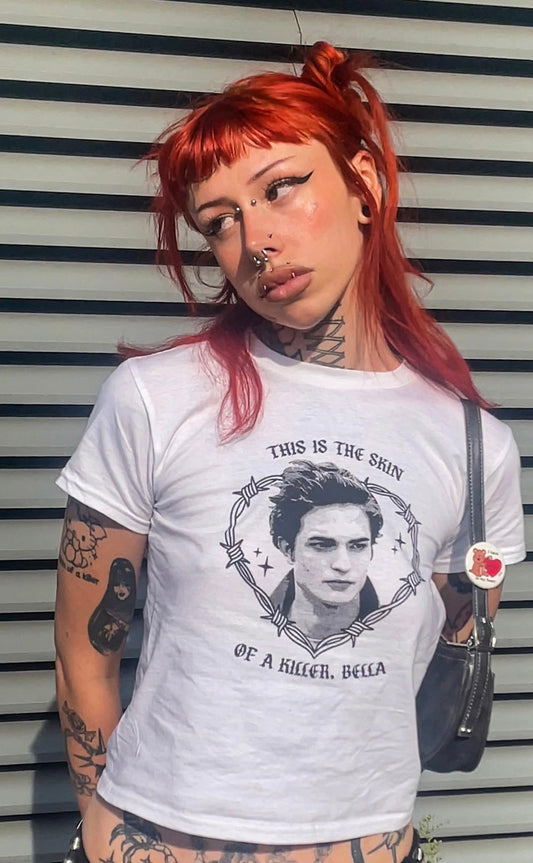 "This Is The Skin Of A Killer Bella" Edward Baby Tee