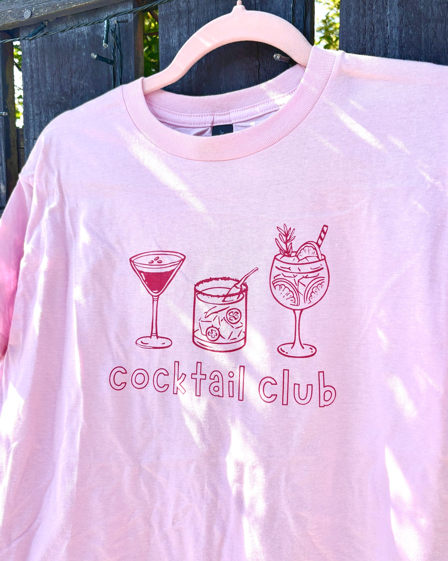 Cocktail Club Baby Tee