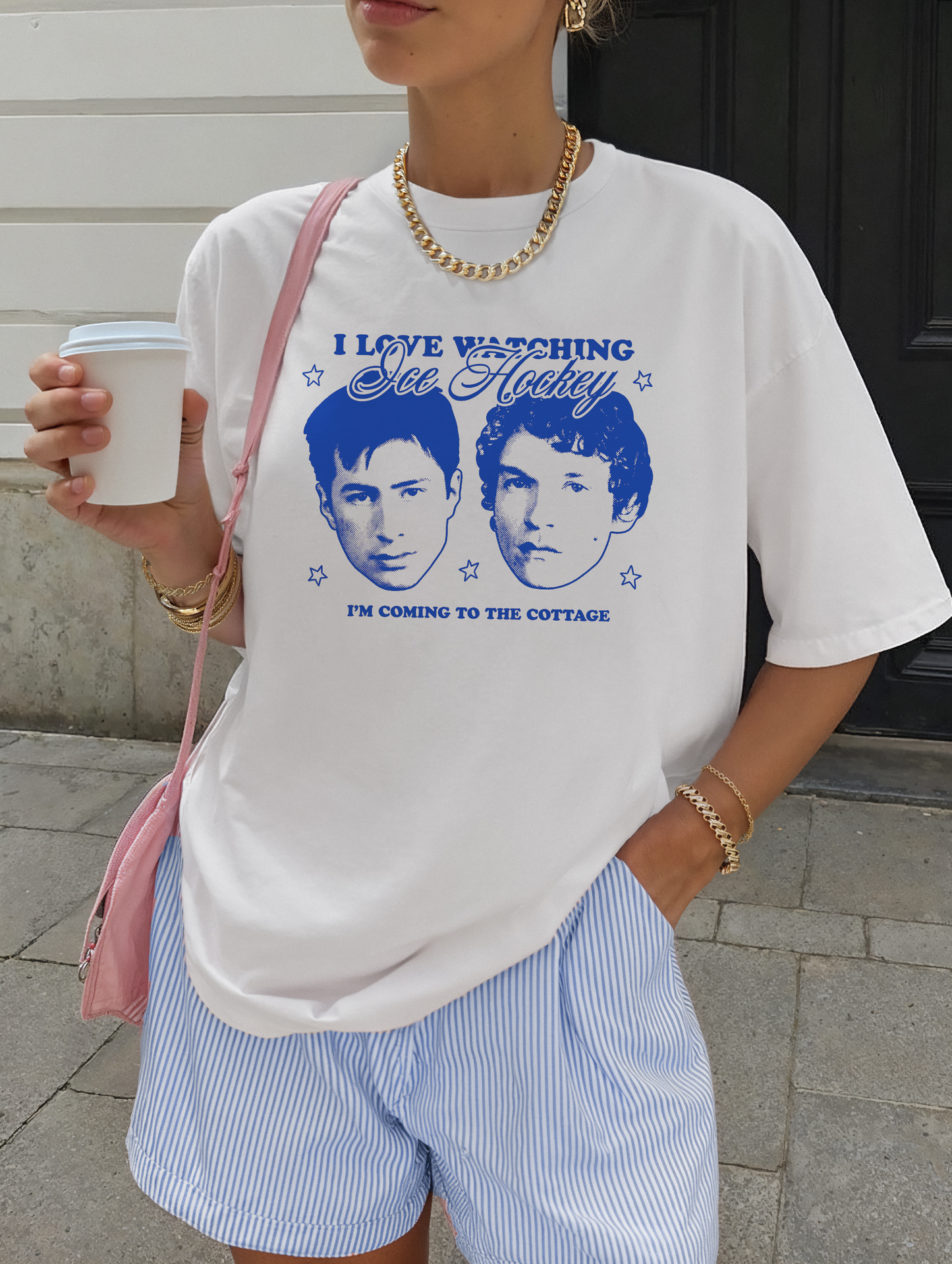 I Love Watching Ice Hockey Heated Rivalry T-Shirt