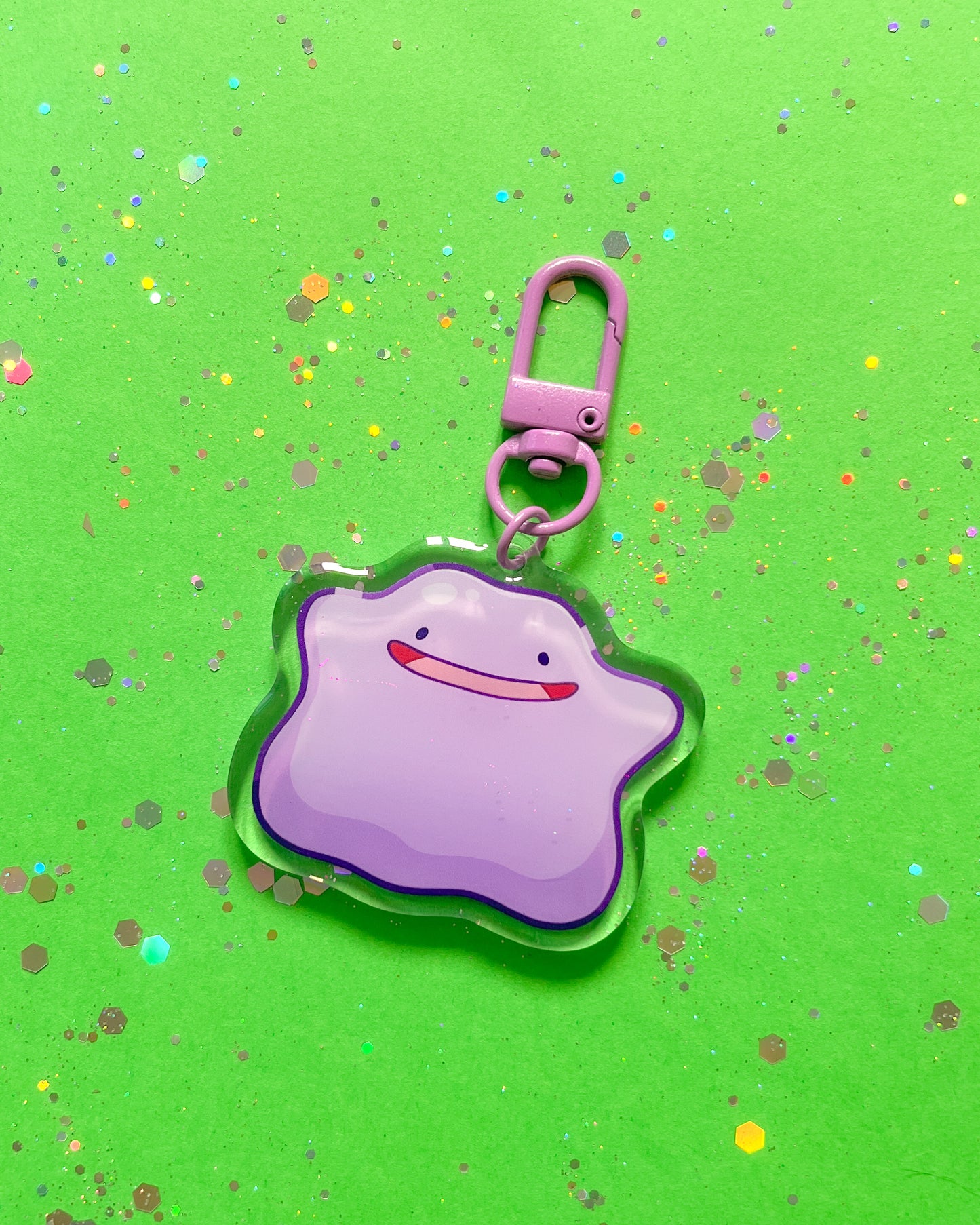 Ditto Pokemon Keyring