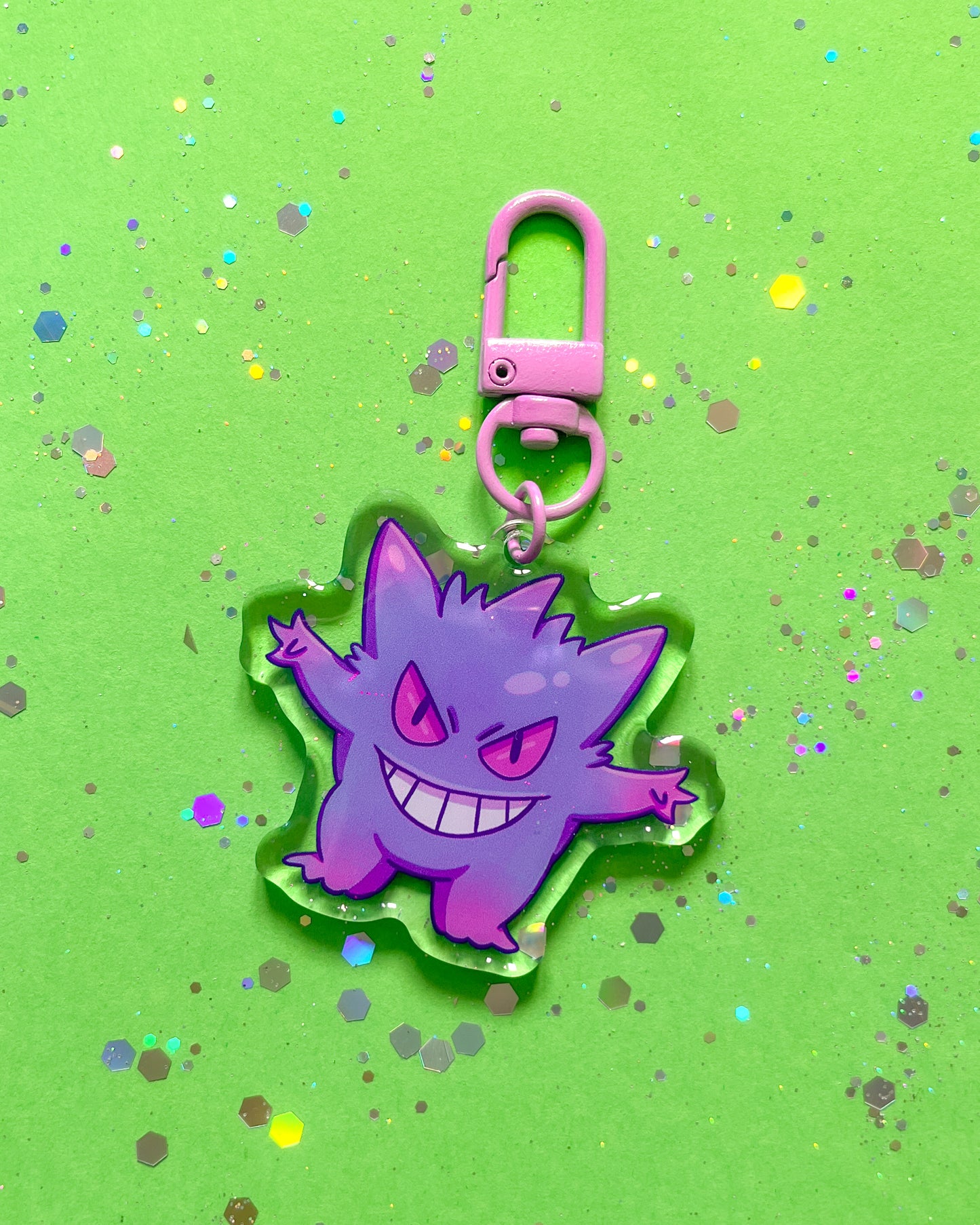 Gengar Pokemon Keyring