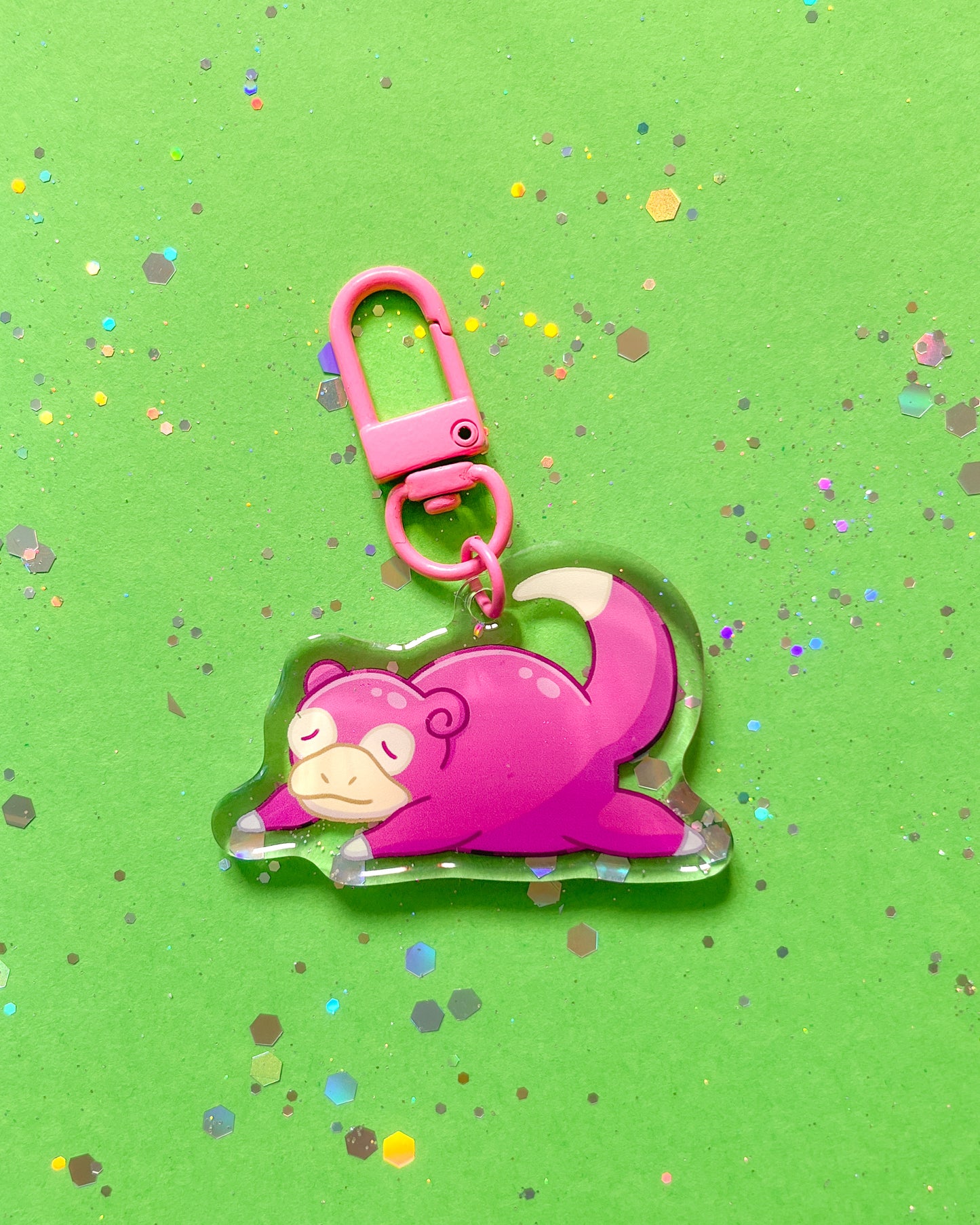 Slowpoke Pokemon Keyring