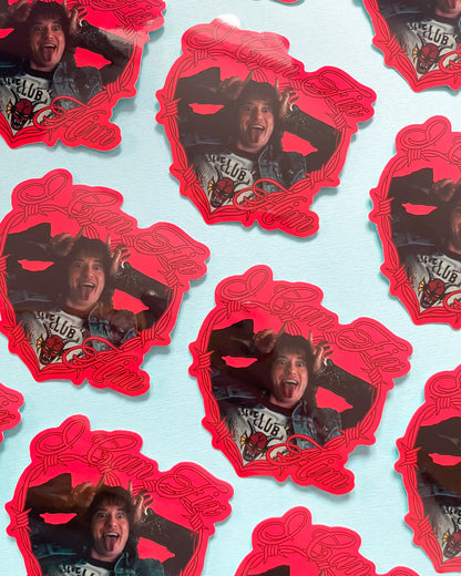 Eddie Munson Vinyl Sticker