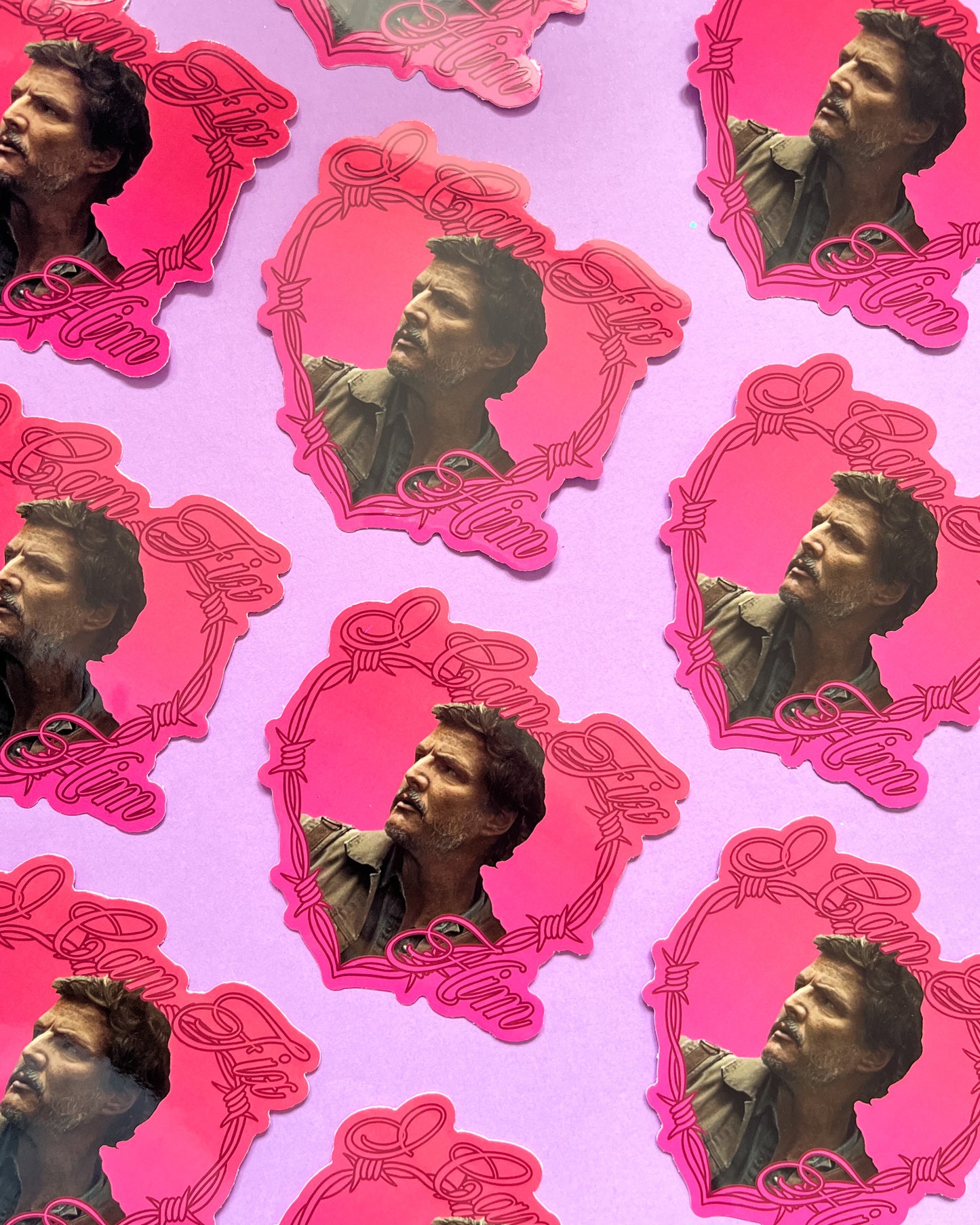 Joel Miller / Pedro Pascal Vinyl Sticker