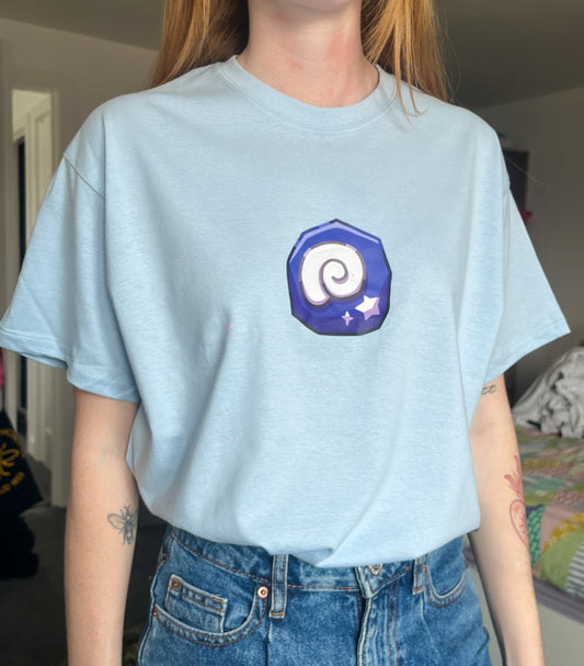 Animal Crossing Fossil Blue T-Shirt