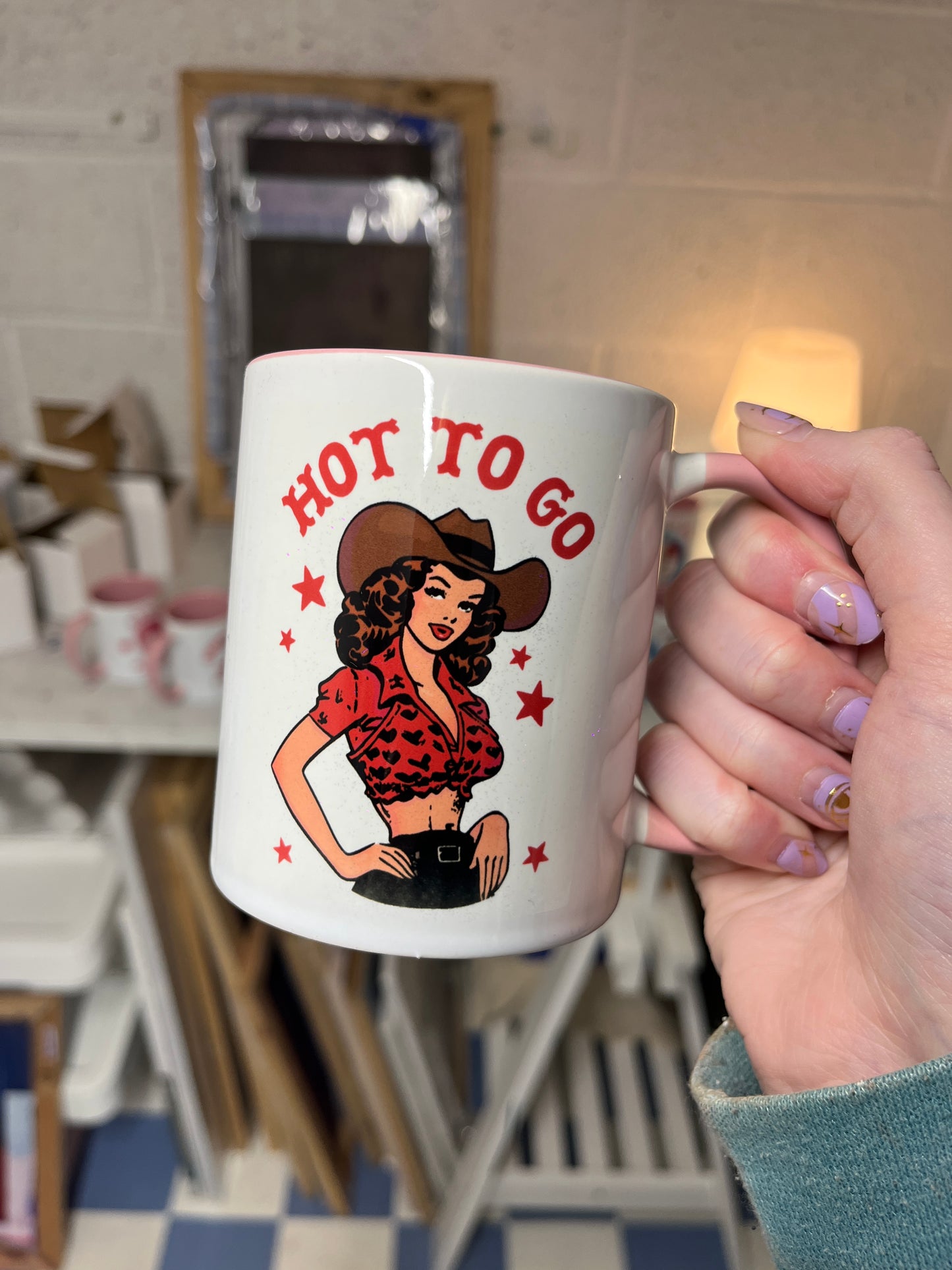 Hot To Go Ceramic Mug