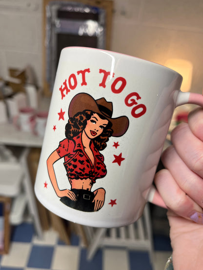 Hot To Go Ceramic Mug