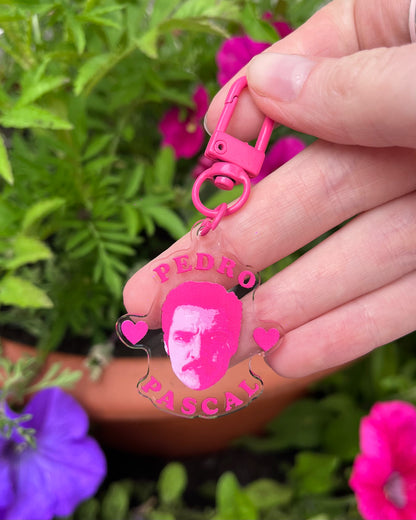 Pedro Pascal Keyring