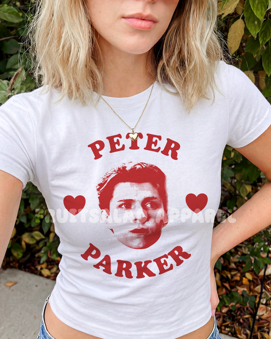 Spidey Peter Parker Baby Tee