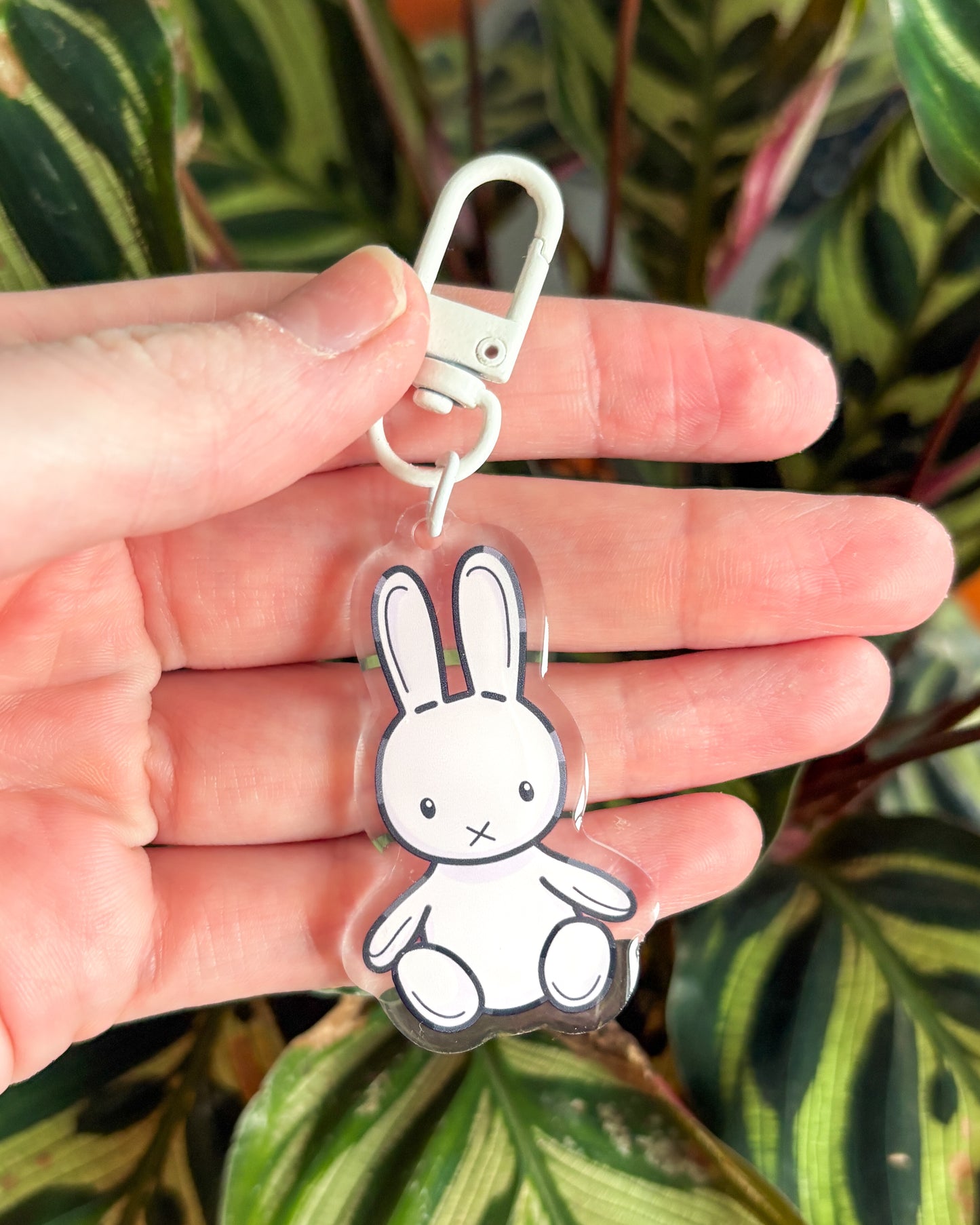 Rabbit Trinket Keyring