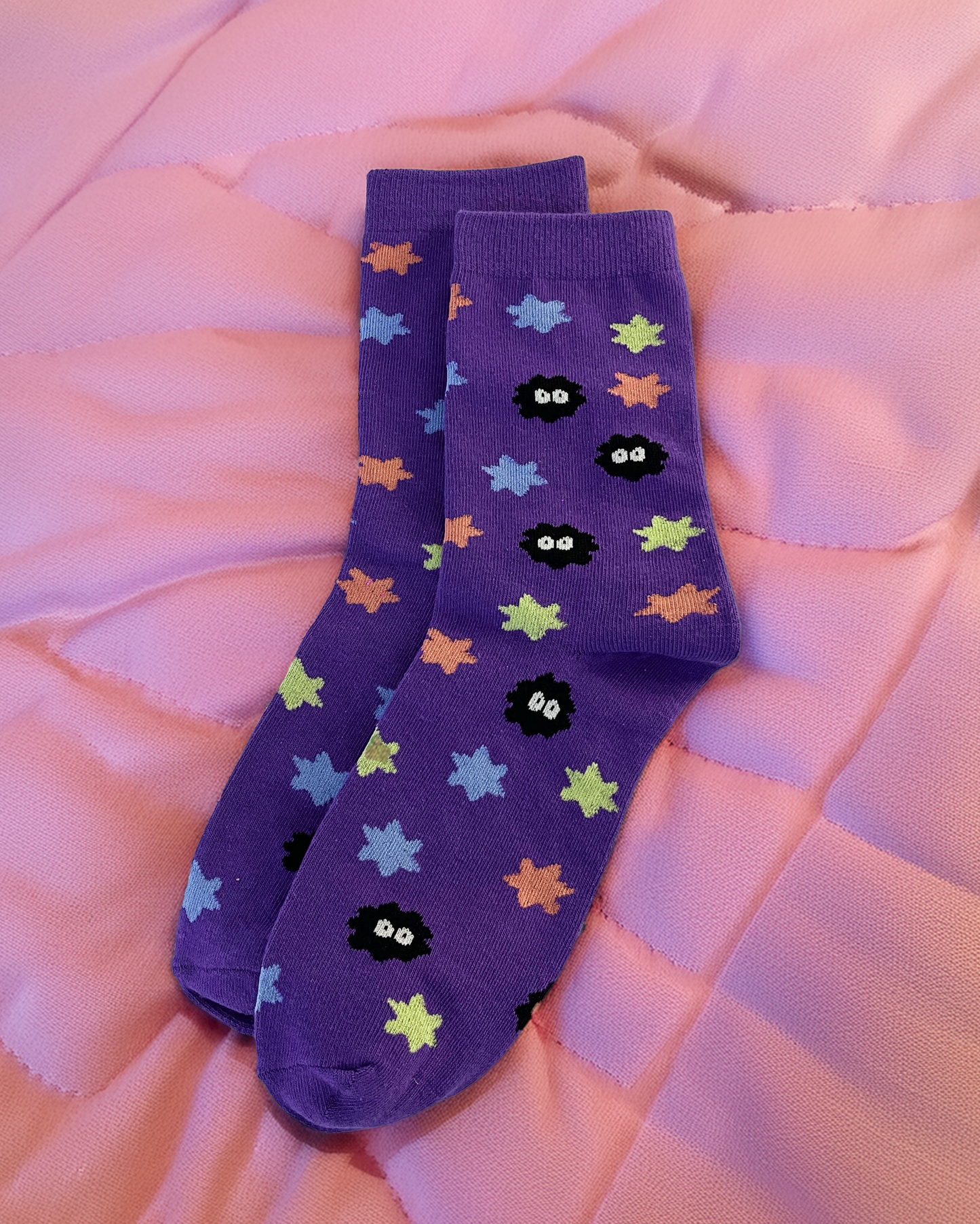 Soot Dust Ball Socks
