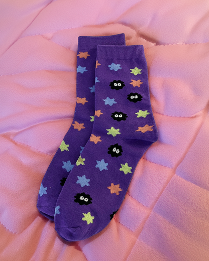 Soot Dust Ball Socks